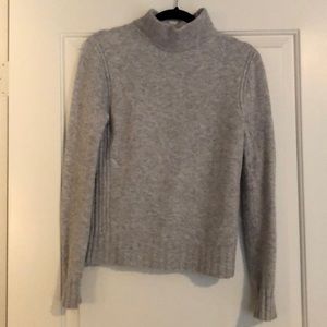 J.Crew (Point Sur) grey turtleneck sweater